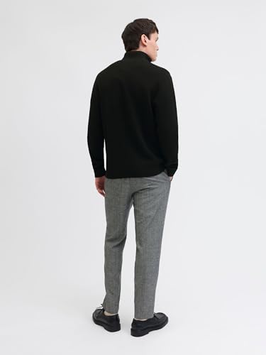Pull col camionneur zip à quart pour rester au chaud - 5