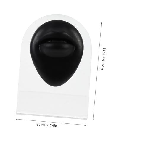 Modèle de Bouche en Silicone Souple BESTYASH pour Maîtriser le Geste du Piercing - 2