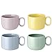 Produktbild RIG-TIG MIX'N'Match Mugs, 4 pcs. - Blue, Yellow, pink, Green