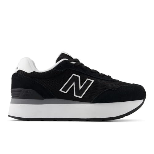 New Balance Women's 515H V1 Sneaker, Black/Sea Salt, 9 M
