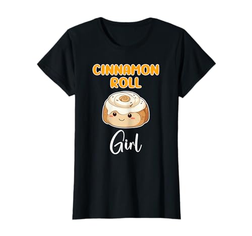 Cinnamon Rolls Girl Shirt Cute Cartoon Cinnamon Rolls Lover T-Shirt