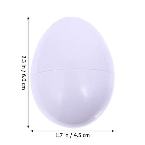 NUOBESTY 6 Peças Correspondentes Ovos Classificador de Puzzle Brinquedo Cor Forma Recoginition Bingo