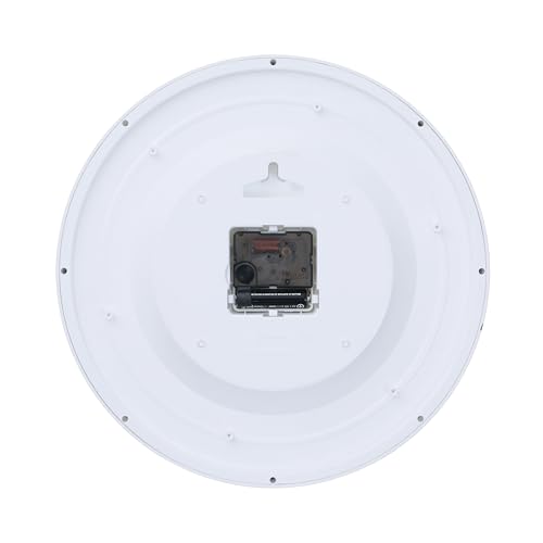 Image of Ajanta 1417 Wall Clock | Glow in the Dark Night Glow Feature | Orange Designer Series | Real Silent No-Tick Movement | Quartz High Accuracy | Perfect for Night Visibility