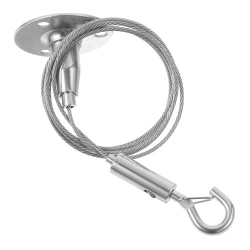OSALADI Cable De Acero Inoxidable Para Colgar Cuadros Gancho De Seguridad Para Fotos y Arte Para Decoración De Interiores y Exteriores