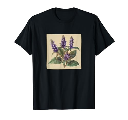 Anise Hyssop Flower Cottagecore Graphic T-Shirt