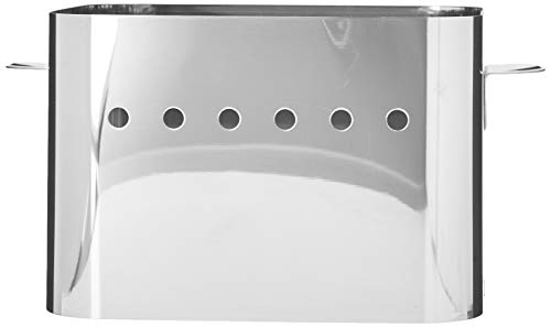 Brinox Parma Conjunto para Pote de Sorvete 2 Peças, Aço Inox