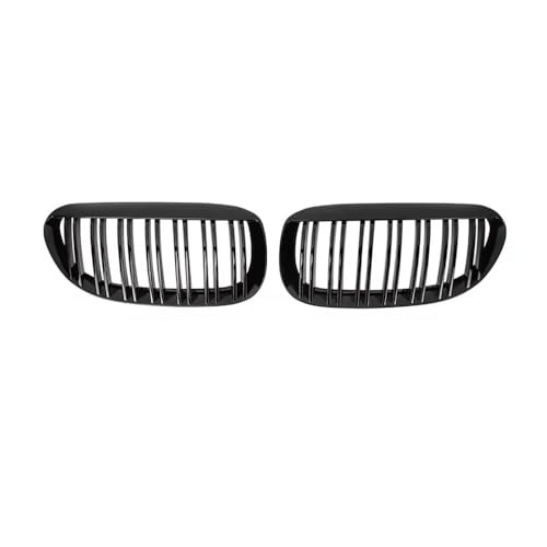 Grille Noire Brillante de Capot pour Série 6 E63 E64 Look Sportif Premium