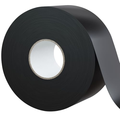 Gocableties Black Self Amalgamating Tape 25mm x 10m Waterproof Rubber Tape for Cable and Pipe Repair Sealing Joints and Insulating Electrical Connections 1 Rolls
