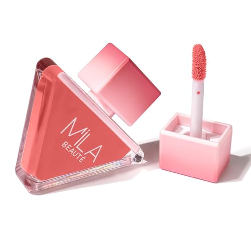 Image of PREMIUM Pookie Serum Liquid Blush for Face Makeup | Highly Pigmented & Easily Blendable Blusher | Non Drying Formula with Orange Peel Extracts | Suitable for Indian Skin Tones - So Pookie-03- SH-7711