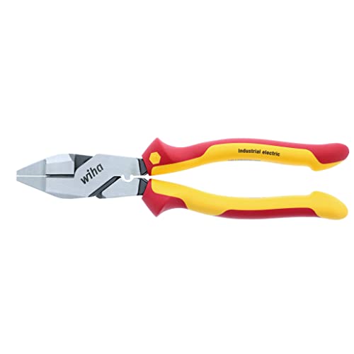 Wiha 32948 Insulated Industrial NE Style Lineman’s Pliers with Crimpers 9.5" thumbnail 3