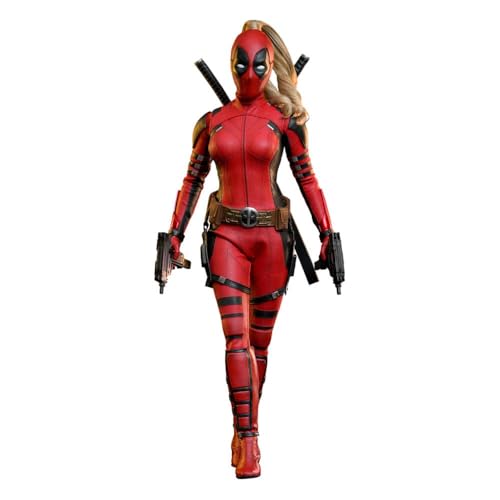 Hot Toys Marvel Comics Deadpool & Wolverine Ladypool Figura coleccionable escala 1/6 de 12 pulgadas