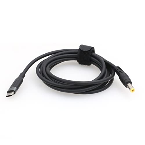 Cable de alimentación de 2,5 mm CC a USB-C PD de 12V para monitores Atomos y SmallHD