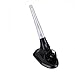 Produktbild L-Yune-geführt Rot/Grün/Lila LED Licht Auto Antennen Auto Wind Power LED Blitz Erwärmung Lampen Haifischflosse Antenne Dekoration (Color : Black)