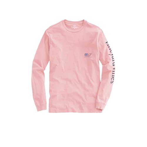 vineyard vines Women's Flag Whale Long-Sleeve Pocket Tee2