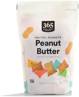 Amazon.com: 365 by Whole Foods Market, Peanut Butter Pretzel Nuggets ...