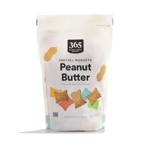 Image of 365 by Whole Foods Market, Peanut Butter Pretzel Nuggets, 18 Ounce