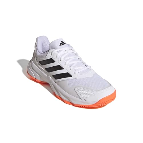 Image of adidas Mens Courtjam Control 3 Tennis Sneakers Shoes - Blue