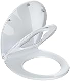 Round Toilet Seat with Toddler Seat Built in, Quick-Release and Quick-Attach, Potty Training Toilet Seat Fits Both Adult and Child, Easy Install and Clean