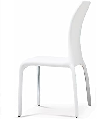 Talenti Casa White Eco-Leather Dining Chair is Part of The Pulse Collection.