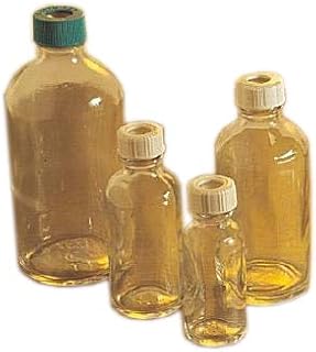 Scientific Specialties 273804 Bottle, 2000 Class, 4 oz, Amber (Pack of 24)