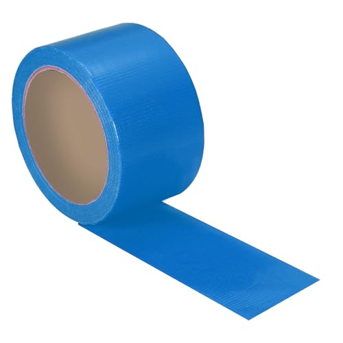 PATIKIL Gaffers Tape 2 in x 22 Yards, Waterproof Gaffer Floor Tape No Residue Non-Reflective Easy Tear for Indoor Outdoor Photography Electrical Cord Industrial Use, Blue