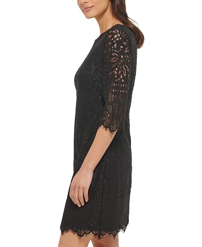 Image of Kensie Women's 1 /2 Sleeve Lace Mini Dress