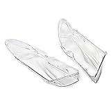 Hex Autoparts Headlight Lens Headlamp Cover 63127165907 Compatible with BMW E46 2-Door Coupe 325Ci 330Ci 2003-2006 63126920605 63127165908 63126920606 Front Headlight Cover Clear Lens No Bulb (2PCS)