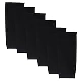 HOVEOX 3 Pairs Forearm Sleeve Tattoo Cover Up Sleeve Tattoo Sleeve Cover Compression Sleeves for Women Men (black)