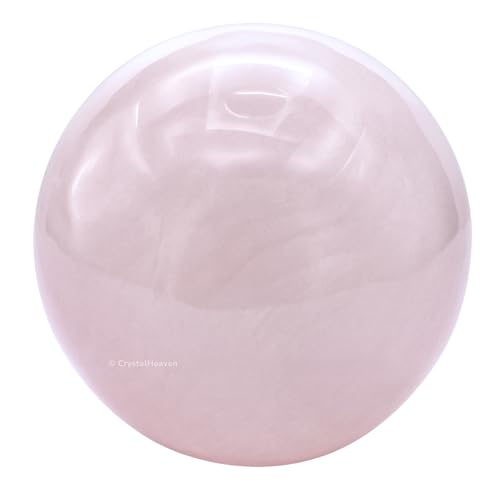 Image of Certified Crystal Pink Calcite Ball for Meditation - Premium Crystal Vastu Items for Home and Feng Shui Items for Good Luck - Ideal for Pooja Supplies and Spiritual Practices (1.5 Inch)