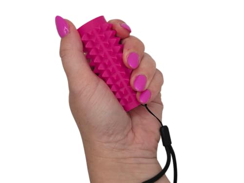 Sensory Pain Stim Fidget for Natural Labor – Full-Hand Grip with Wrist Strap | Birth Pain Relief Tool for Home Birth, ADHD & Autism Support