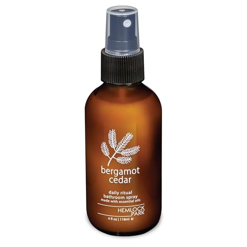 Image of Hemlock Park Bergamot Cedar Botanical Mist Room + Linen Spray | 4 oz Glass Bottle | Made in USA