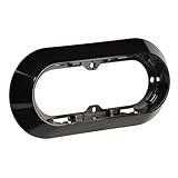 Grote 42152 Black Surface-Mount Snap-In Flange (For 6