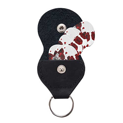 Ensemble de 6 médiators de guitare fleur de coquelicot rouge pour guitare acoustique, guitare électrique, basse, ukulélé… - Les Beatles, Paul McCartney, John Lennon, RIngo Starr, George Harrison Ensemble de 6 médiators de guitare fleur de coquelicot rouge pour guitare acoustique, guitare électrique, basse, ukulélé… – Image 6