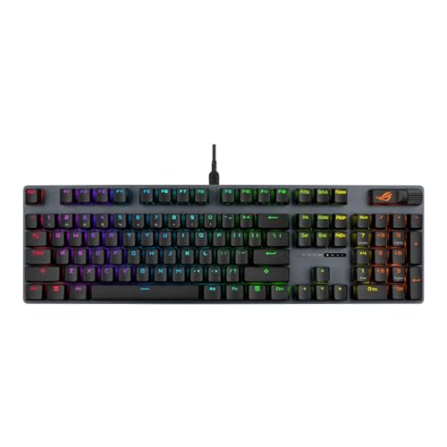 ROG Strix Scope II X Tastiera Gaming, Interruttori ROG NX Snow V2 Prelubrificati e con Schiuma Ammortizzante, Copritasti in PBT, Controlli Multifunzione e Tasti di Scelta Rapida, LED RGB, Nero - Tastiera gaming - Immagine 4