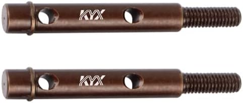 KYX Racing Hard Steel Front Rear Portal Stub Axle Drive Shaft for 1/18 RC Crawler Car Axial UTB18 Capra Unlimited Trail Buggy