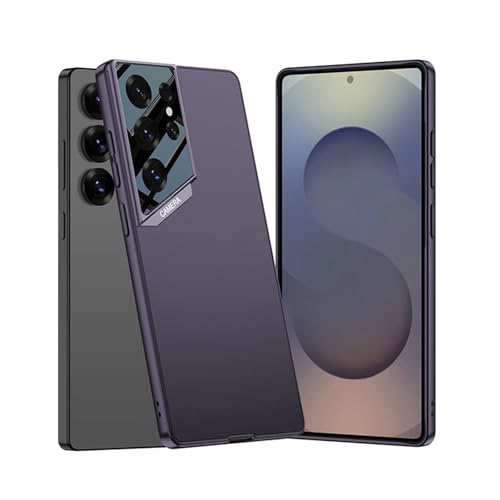 Coque Samsung S25 Ultra rigide premium fine finition mate violette