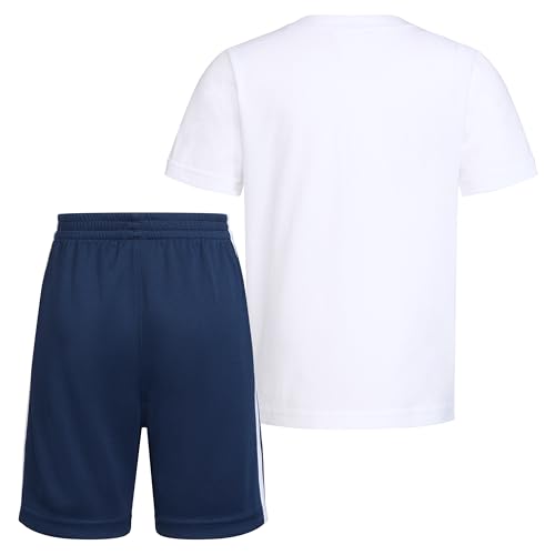 Image of adidas Baby Boy's Tee and Shorts Set (Infant)