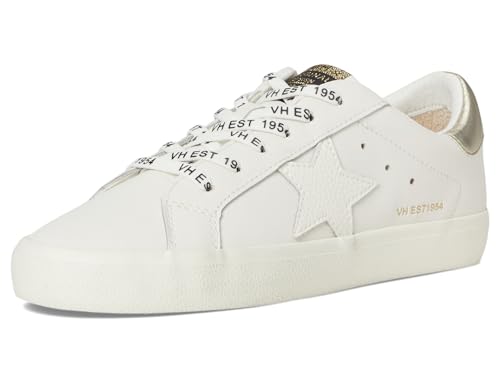 Image of VINTAGE HAVANA Womens Kate Slip On Sneakers Shoes Casual - Gold, White