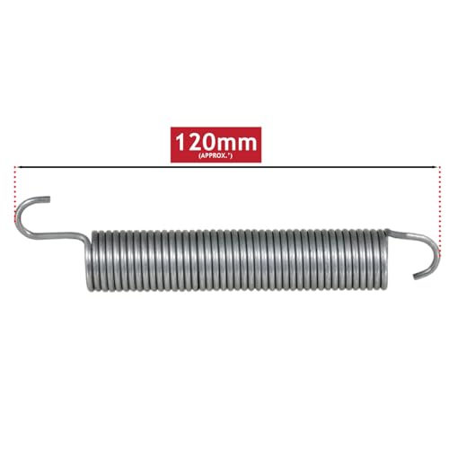 SPARES2GO Türfederseil-Spannstütze für Beko Geschirrspüler (2 x Federn, 2 x Seile)
