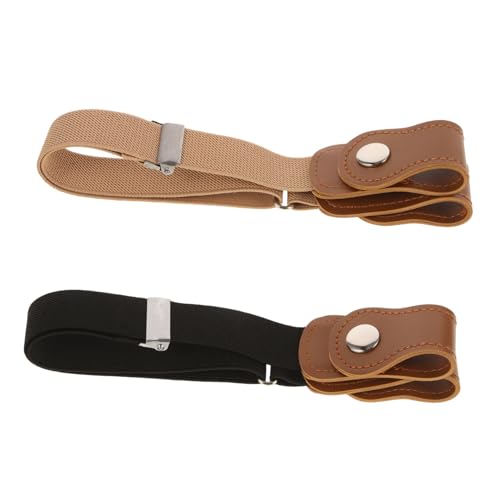 BESPORTBLE Elastic Waist Belts for Boys Girls Boys and Girls Stretch Belts Chic Fashionable Elastic Design