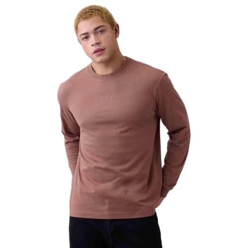 Image of Gap Men Standard Fit Long Sleeves Round Neck T-Shirt