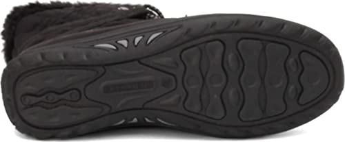 Skechers Skechers womens Reggae Fest - Moro Rock Short Quilted Lace Up Bootie Ankle Boot, Black, 8 US