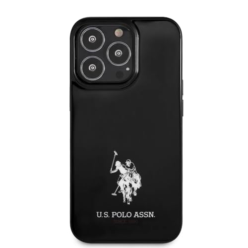 CG MOBILE US Polo USHCP13LUMHK Coque pour iPhone 13 Pro/13 6,1" avec Logo Horses Noir