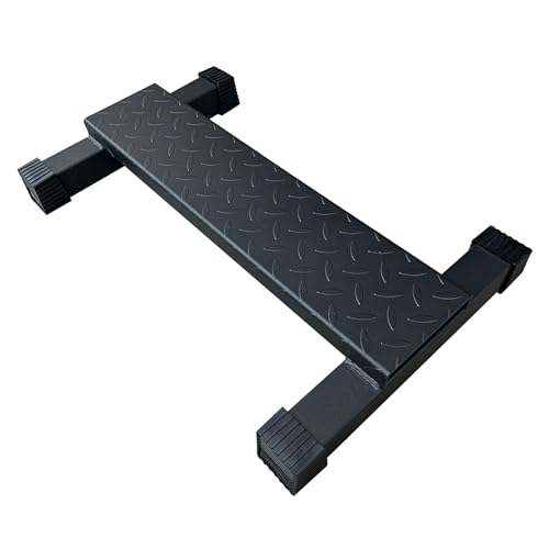 BLUSLM Steel Calf Raise Bar Standing Machine for Stretching Squat Foot Stretch Anti-Slip Solid Block (Calf Raise BAR 1)