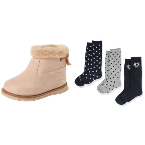 Bottines Chicco bleu motif papillon avec semelle ergonomique