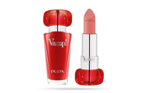 Pupa Rossetto Vamp! 207 ’60 Dream - Rossetto Dal Colore Estremo Con Trattamento Volumizzante Per Labbra Rimpolpate (Disponibile In 24 Varianti Colore)-image