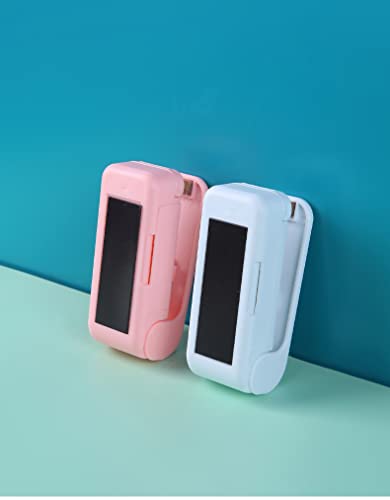 Image of Mini Heat Sealing Machine for Food Storage Vacuum Bags, Chips, Plastic, Snack Bags, Package Portable, Convenient Storage Solution Home Closers,Pink