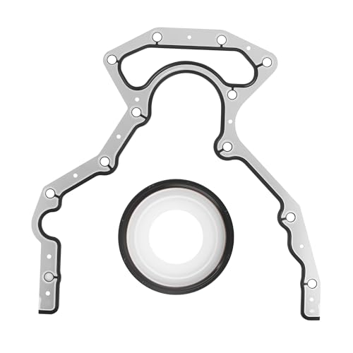 KAFKOF Rear Main Seal Gasket Kit Compatible with 4.8L 5.3L 5.7L 6.0L 6.2L Chevy Silverado Tahoe Suburban GMC Sierra Yukon Savana Cadillac Escalade. Engine Crankshaft Seal Kit Replace BS40640 12639249