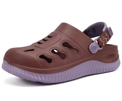 Image of KuaiLu Womens Classic Recovery Clogs Comfortable Walking Cushion Sandals for Women Relif Plantar Fasciitis Ladies Orthotic Arch Support Slip-on Mules, Adult Slip Resistant Shoes