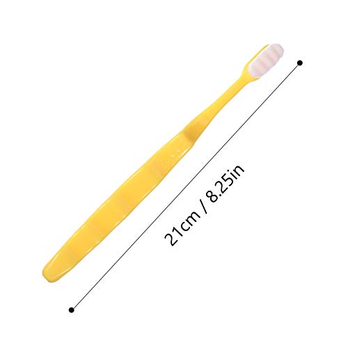 ARTIBETTER 4 Peças para AdultEscva de Dentes Extra Macia MicrNanEscvas de Dentes Manuais para Prtege